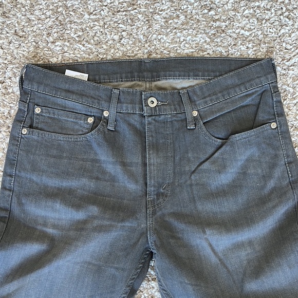 Levi’s Men’s Grey Jeans with Zipper Fly. Size 34x34 - Picture 5 of 10